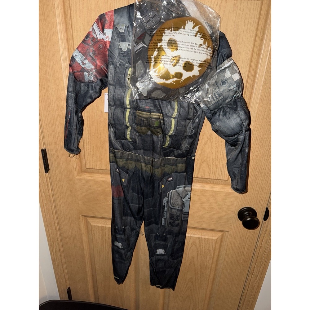 Halo Spartan Emile Kids Small 4 6 Muscle Chest Halloween Costume
